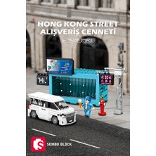 Sembo Block Hong Kong Street Scene Bk.5 Alışveriş Cenneti 277 Parça Yapı Blokları LEGO ile Uyumlu (714527)