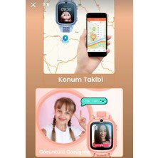 Hx Kids 4g Pro Sim Kartlı Harvox Akıllı Çocuk Saati Gps Konum Takibi Arama Konuşma 4g Destekli