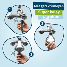 Tapp Water Showerpro - Duş İçin Su Arıtma Filtresi Kireci, Kloru ve Ağır Metalleri Filtreler + 1 Kartuş