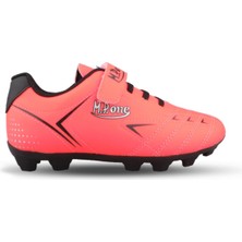 M.P One Büyük Çocuk Bağcıklı / Velcro Turuncu Krampon Futbol Ayakkabısı