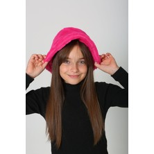 REMSA Çocuk Peluş Bucket Şapka Rkş-Ç-01 Fuşya