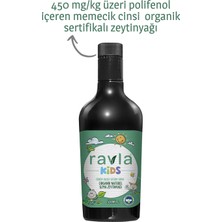 Ravla Kids Yüksek Polifenollü Organik Naturel Sızma Zeytinyağı (Antioksidan Analizli)-500ml