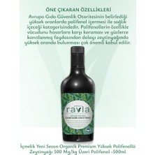 Ravla Yüksek Polifenollü Organik Naturel Sızma Zeytinyağı - 500ml