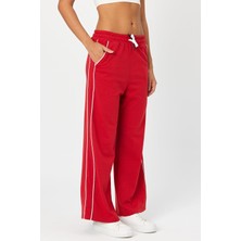 Alexander Gardi Alexandergardı Çift Şeritli Beli Lastikli Bol Paça Eşofman Altı (B24-00224)