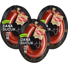 Danet Dana Sucuk Fermente Vakumlu Kangal 200 gr x 3 Adet