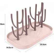 Overseas Treasures Bebek Şişe Kurutma Rafı (Pembe) (Yurt Dışından)