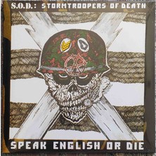 S.O.D. - Speak Englısh Or Die Plak