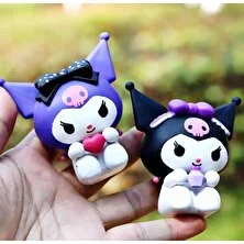 DEK Toy Store Hello Kitty Sanrio Kuromi Figür - Rastgele Model (7.4 Cm) Koleksiyonluk