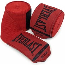 Lonsdale Everlast 180 Handwrap 457 cm Kırmızı Boks Bandajı P00003325