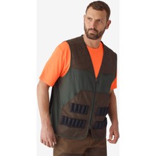 Decathlon Solognac Erkek Avcı Yeleği - Çift Renkli - Dayanıklı Kumaş ve Çok Cepli Tasarım - 100