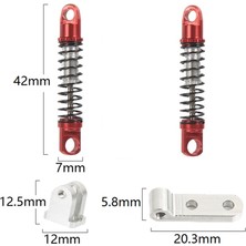 Lumin Essence D12 Rc Araba Yükseltme Parçaları Için Metal Ön ve Arka Amortisör Sabit Koltuk Modifikasyon Aksesuarları,c (Yurt Dışından)