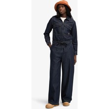 Denim Refibra Boiler Suit.-