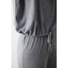Penti Hailey Koyu Gri Pantolon Pijama Takımı