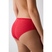 Penti Easy Lace Dantel Kırmızı Hipster Külot