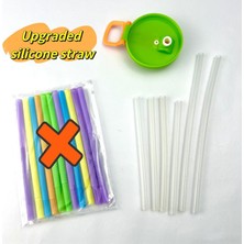 Ratiger 4 Paket 4 Renkli Soda Kutusu Kapağı, Silikon Pipetli, Bpa Içermeyen, Yeniden Kullanılabilir, Soda, Içecek, Meyve Suyu, Soda Kutusu Kapakları Için (Karışık Renkler) (Yurt Dışından)