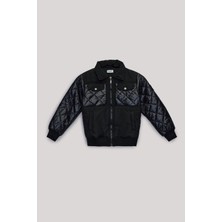 Bg Store Erkek Çocuk Siyah Mont