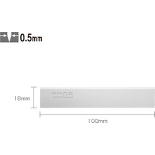Olfa : Kazıma Bıçak Yedeği (BSR-200 / BSR-600 / XSR-200 / XSR-300 / XSR-600 Uyumlu - 10'lu Tüp)
