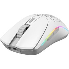 Glorious Glo-Ms-Omwv2-Mw Model O 2 Mini Beyaz Kablosuz Gaming Mouse