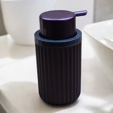 Dore Voir 3 Parça Sert Plastik Banyo Seti / Sıvı Sabunluk Diş Fırçalık ve Katı Sabunluk