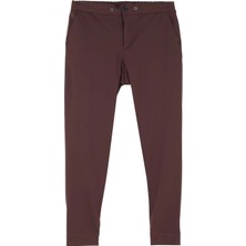 Tombolini Standart Bel Normal Paça Slim Fit Kahve Erkek Pantolon A1J3_EYAP