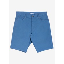 Wrangler Regular Fit Mavi Erkek Şort W211205400 5 Cep Non Denim Şort