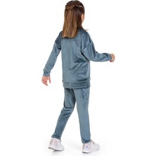 My Kids Wear Kadife Basic Düz Renk Çocuk Takım