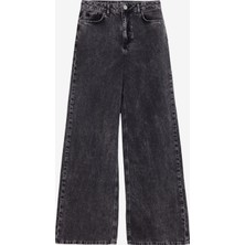 Jeep Yüksek Bel Bootcut Paça Flare Siyah Kadın Denim Pantolon J4WL-PNT7009