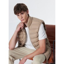 Mustang Bej Erkek Yelek M4WM-YLK-1701