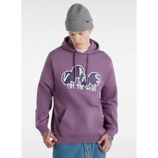 Mor Erkek Kapüşon Yaka Normal Kalıp Sweatshirt VN000HPACIF1-SCUTTLE Po