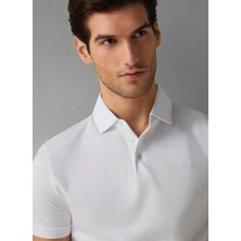 Hackett Beyaz Erkek Polo T-Shirt HM563205