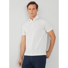 Hackett Beyaz Erkek Polo T-Shirt HM563275