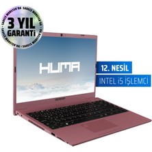 Monster HUMA H4 V5.1.4 Rose Gold Intel Core i5 1235U 8 GB RAM 500 GB SSD FreeDOS 14,1'' FHD 60 Hz Taşınabilir Bilgisayar