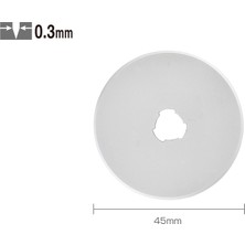 Olfa Dairesel Maket Bıçak Yedeği (Rty-2/g ve 45-C Uyumlu - 10'lu Tüp)