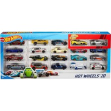 H7045 Hot Wheels 20'li Araba Seti - Erkol Özel Kampanya Fiyatı