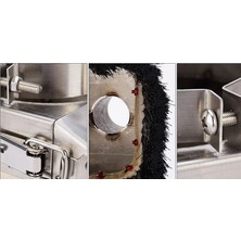 Echo Chicly 1MX80MM Fırçalı Elektrikli Süpürge Gravür Makinesi Motor Için Toz Kapağı (Yurt Dışından)