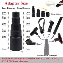 Echo Chicly 32MM 1 1/4 Inç Sert Ahşap Zemin Fırçası ve 2 Adet Vakumlu Başlık Fırçası (Yurt Dışından)