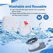 Echo Chicly Shark IZ300 Için Uyumlu Hepa Filtre Yedek Parçaları (Yurt Dışından)