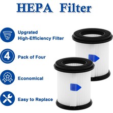 Echo Chicly 6 Adet Hepa Filtre Mesh Filtre Değişimi (Yurt Dışından)