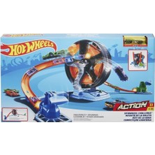 GJM77 Hot Wheels, Dönen Tekerlek Macerası Yarış Seti / 4-8 Yaş