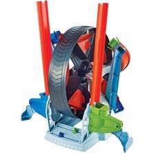 GJM77 Hot Wheels, Dönen Tekerlek Macerası Yarış Seti / 4-8 Yaş