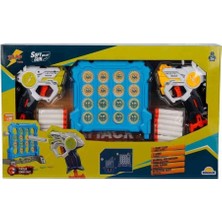 Nessiworld 3574 Zapp Toys Hedef Tahtalı Sünger Dart Atan Silah Seti -Sunman