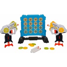 Nessiworld 3574 Zapp Toys Hedef Tahtalı Sünger Dart Atan Silah Seti -Sunman