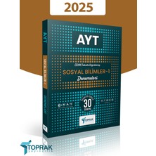 Toprak Yayıncılık 2025 AYT Sosyal Bilimler 1 30'lu Deneme