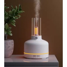 Aet Hava Nemlendirici Aroma Difüzör Retro Lamba 280ML LED Işıklı Koku Yayıcı Buhar Makinesi