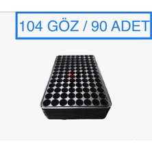 Karaoğlu Vakum Ambalaj Fide Viyolü 90 Adet 104 Göz Fide Viyol Fidelik Fide Altlığı Tohum Yetiştirme Kabı