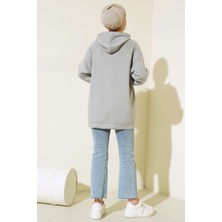 Uğur Butik Kapüşonlu Çıtçıtlı Tunik Sweat