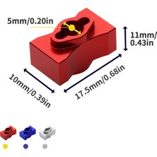 Lumin Essence 22 Drag Rc Araba Yükseltme Parçaları Gümüş Için Metal Diferansiyel Makara Kilidi (Yurt Dışından)