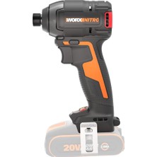 Worx WX265.9 - 20 Volt - 200NM Kömürsüz Şarjlı Darbeli Tornavida - Akü Dahil Değil