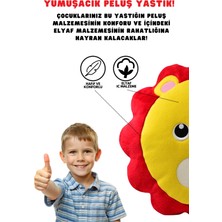 Fisher-Price Yeni Koleksiyon Sevimli Hayvanlar Yumuşacık Peluş Hafif ve Konforlu Elyaf Çocuk Yastığı