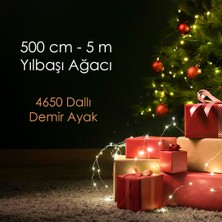 Oyuncak Store 5 Metre (500 Cm) Yılbaşı Çam Ağacı 4650 Dallı Demir Ayaklı 1. Kalite Çam Ağacı